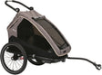 Xlc monos fietskar - grijs - bs-c09 - kinderwagen - jogger