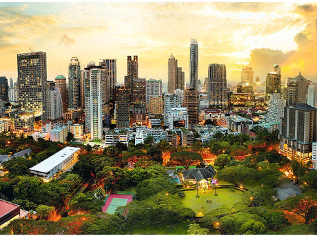 Trefl puzzel bangkok zonsondergang - 1000 stukjes legpuzzel.