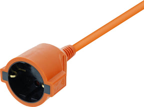 Deltaco gt-979 verlengkabel - binnen - verlengsnoer geaard - ip20 - 20 meter - oranje