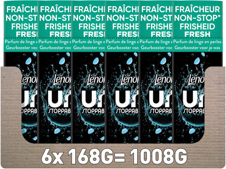 Lenor unstoppables geurbooster fresh scent - 6 x 168 gram - wasparfum