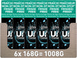 Lenor unstoppables geurbooster fresh scent - 6 x 168 gram - wasparfum