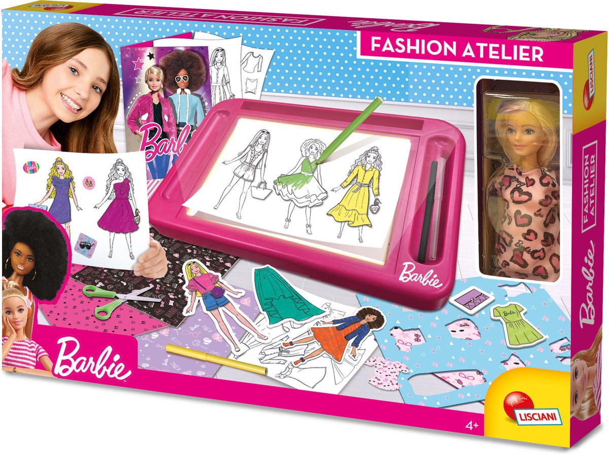 Lisciani - barbie - fashion atelier met barbiepop