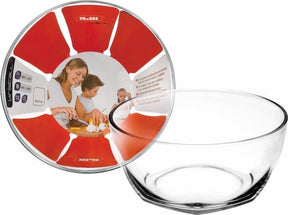 Ibili glazen schaal rond 24 cm - 3,5l