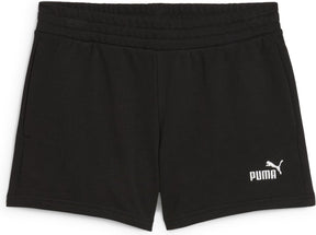 Puma ess small no. 1 logo 4'' shorts tr dames sportbroek - black
