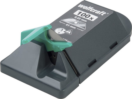 Wolfcraft - reservemesjes 100 stuks - extra scherpe reserve mesjes - 4309000