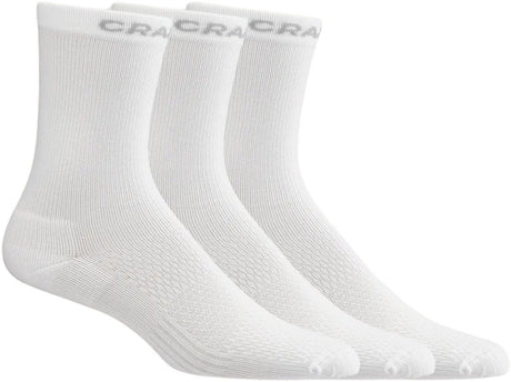 Craft active high sock 3-pack unisex sportsokken - wit