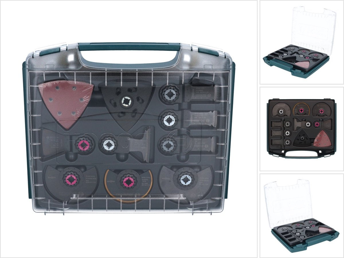 Bosch 36-delige i-boxx pro-set binnenafwerking - 36 accessoires voor multitool