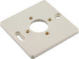 Berker montageplaat enkel creme