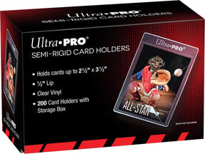Ultra pro 200 semi-rigid card holders transparant standaard maat opberghouders