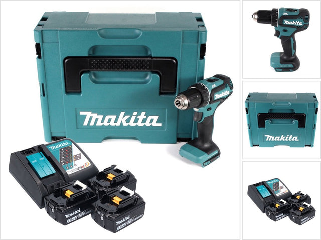 Makita boor-schroefmachine ddf485rf3j