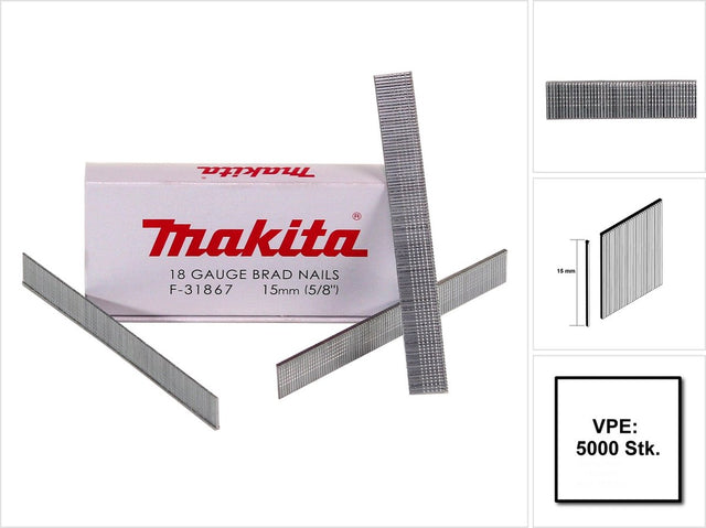 Makita 15mm brad (5000 stuks) - f-31867