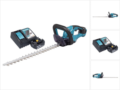 Makita duh 507 rf accu heggenschaar 18 v 50 cm + 1x accu 3.0 ah + lader