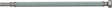 Plieger 39060090211flex.slang 35cm m8 kort 3 8 bi