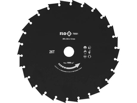 Flo mes voor de zeis het schild van de snijder 250mm 25,4mm