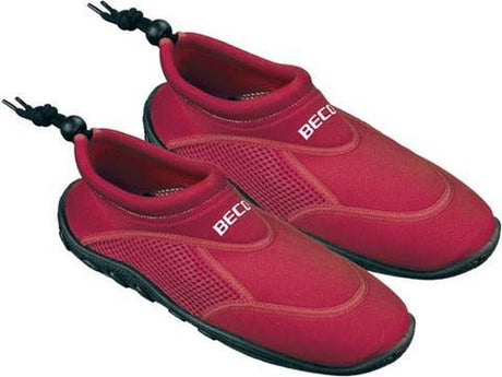 Beco waterschoenen surfschoenen - neopreen - unisex - rood - maat 35 38 35-38