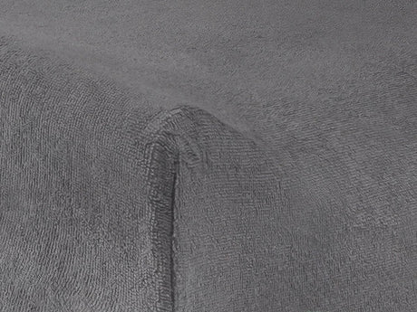 Jollein aankleedkussenhoes badstof 50x70cm - storm grey - 2 stuks