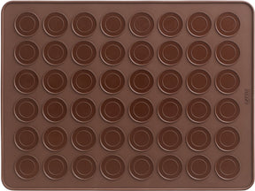 Lékué bakmat - 24 macarons - 40 cm - brown