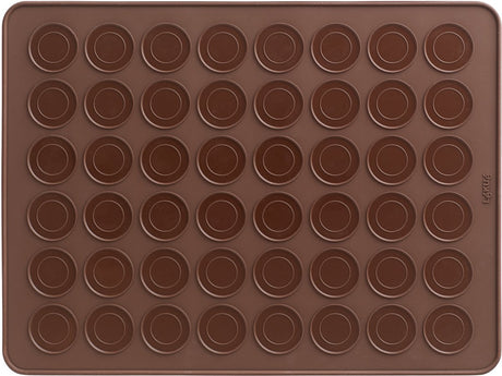 Lékué bakmat - 24 macarons - 40 cm - brown