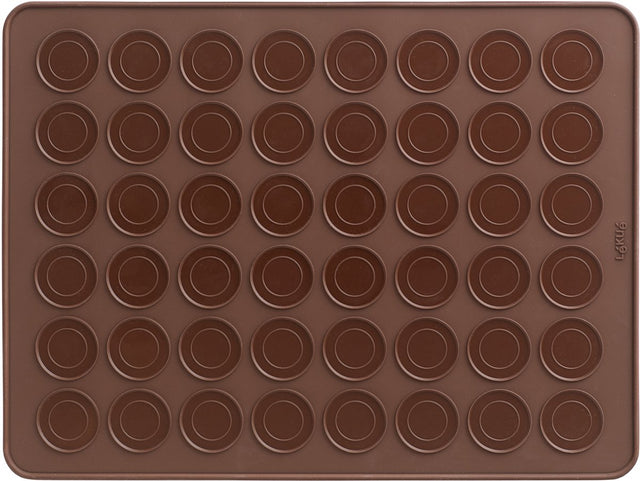 Lékué bakmat - 24 macarons - 40 cm - brown