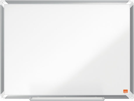 Nobo premium plus magnetisch whiteboard emaille - met pennengoot - inclusief whiteboard marker - 600x450mm