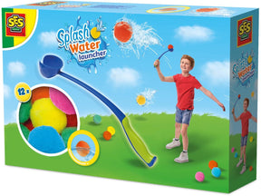 Ses creative splash waterballen met werper - 12 stuks - vanaf 3 jaar - waterballonnen - herbruikbaar - schoencadeautjes sinterklaas