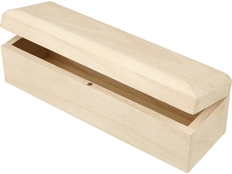 Creativ company cc houten langwerpige doos 20x6x6 cm