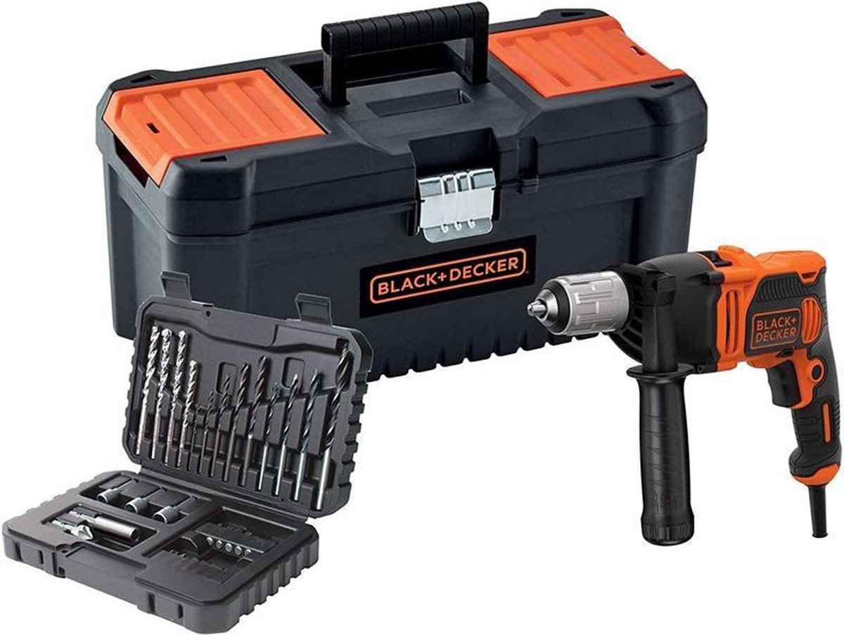 Black+decker wiertarka black-decker beh850ka32-qs 850w