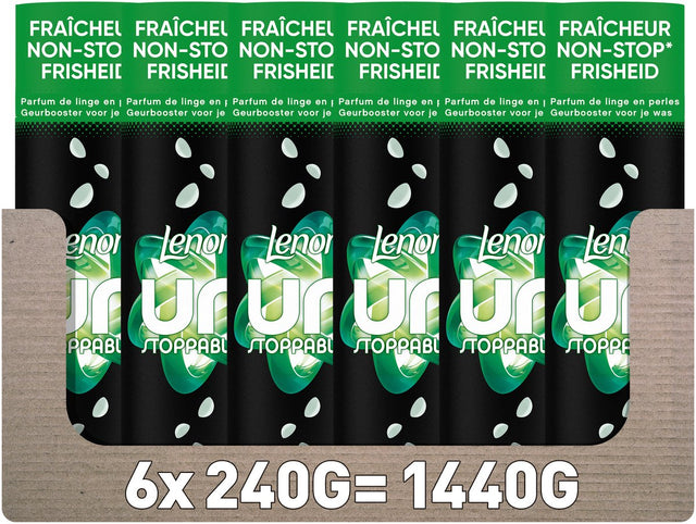Lenor unstoppables geurbooster geur van ariel - 6 x 240 gram - wasparfum
