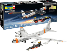 Revell modelbouwpakket vliegtuigen - 03793 boeing b-52d stratofortress - platinum edition - amerikaanse straaljager plastic - 1:72 - modelbouw