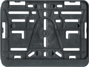 Carpoint kentekenplaathouder motor – 210x143 mm – zonder boren – klikbevestiging – kunststof – neutraal design
