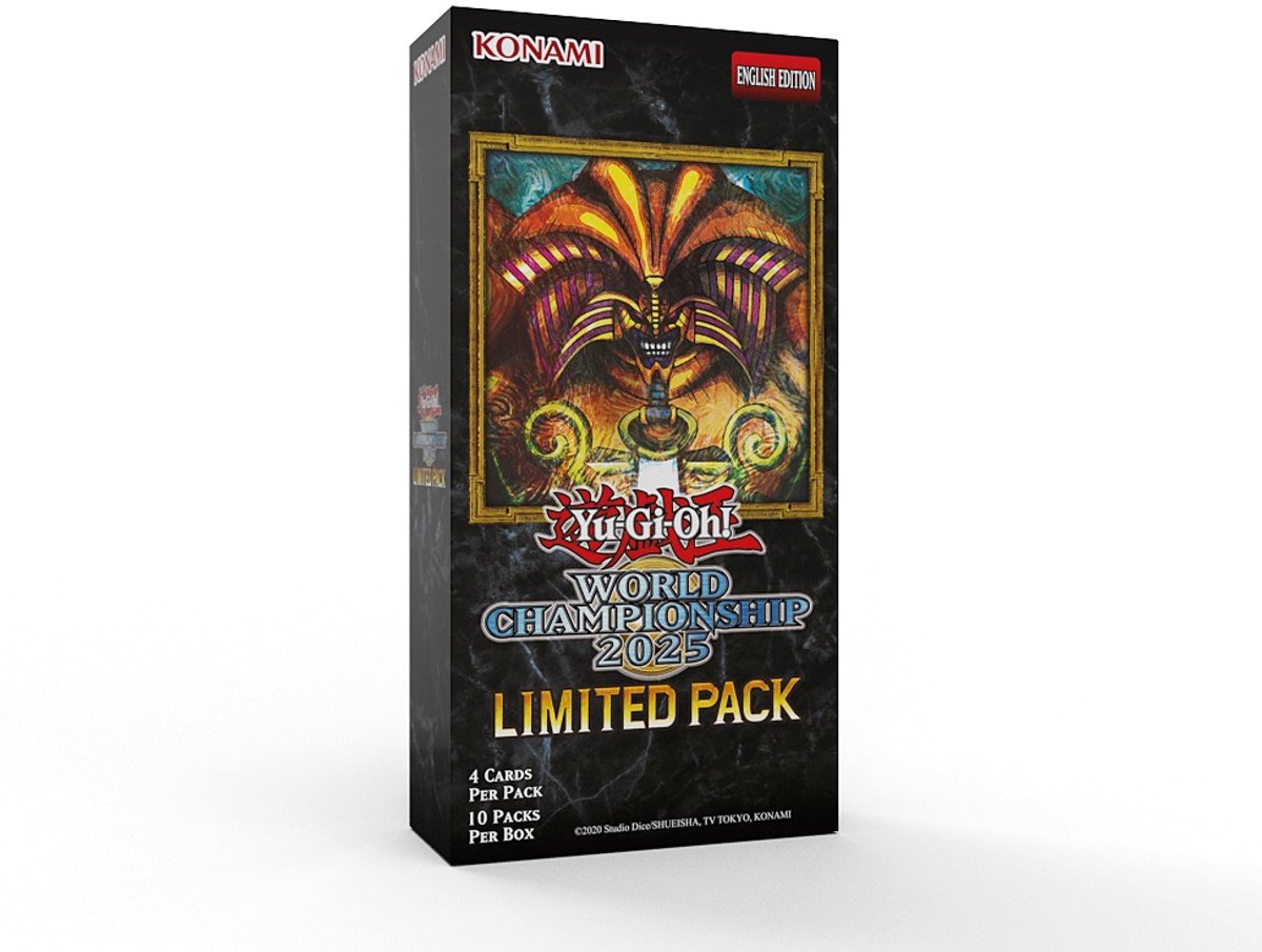 Konami yu-gi-oh limited pack world championship 2025 booster box
