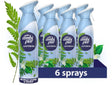 Ambi pur febreze air effects luchtverfrisser spray - ochtend dauw - 6 x 185 ml