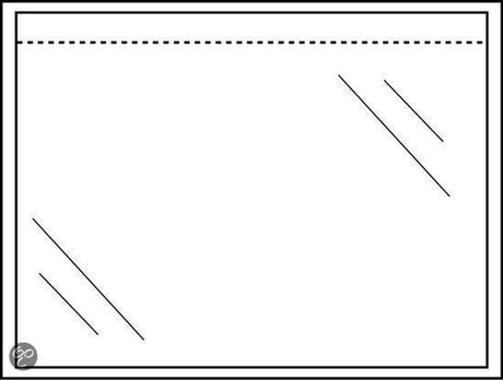 Raadhuis paklijstenvelop - 165x122mm - a6 - onbedrukt - 1000 stuks