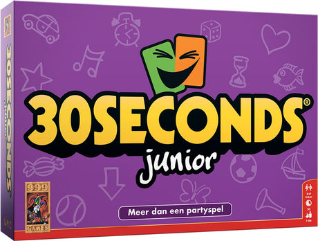 999games 999 games - 30 seconds ® junior - kindereditie van het razendpopulaire partyspel in een nieuw jasje! - 3+ spelers - vanaf 7 jaar