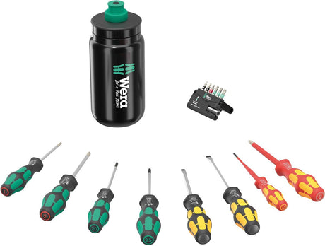 Wera 05100028001 schroevendraaierset universeel 17-delig kruiskop phillips, kruiskop pozidriv, plat, torx