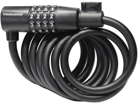 Trelock sk108 spiraalkabelslot code 180 8mm zwart