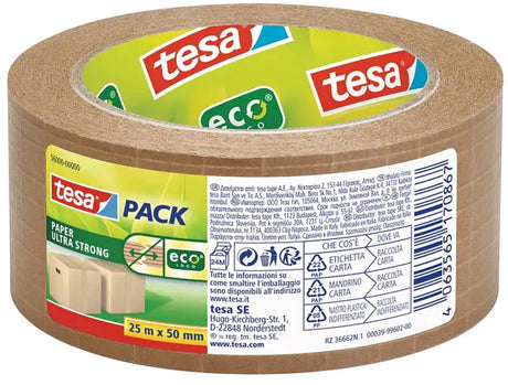 Tesa - verpakkingse 56000 eco papier 50mmx25m