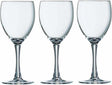 Chef sommelier arcoroc wijnglazen - 6x stuks - glas - 190 ml - witte rode wijn