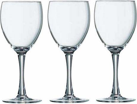Arcoroc wijnglazen - 6x stuks - glas - 190 ml - witte rode wijn