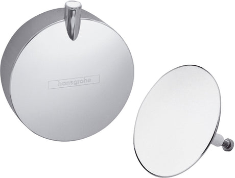 Hansgrohe flexaplus s kleurset voor badafvoer en overloopcombinatie chroom