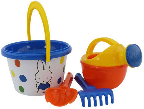 Van der meulen nijntje strandset 9,5cm 5dlg.