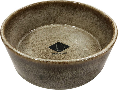 D d home d d voerbak jasper zand - hondenvoerbak - ø16.8 cm