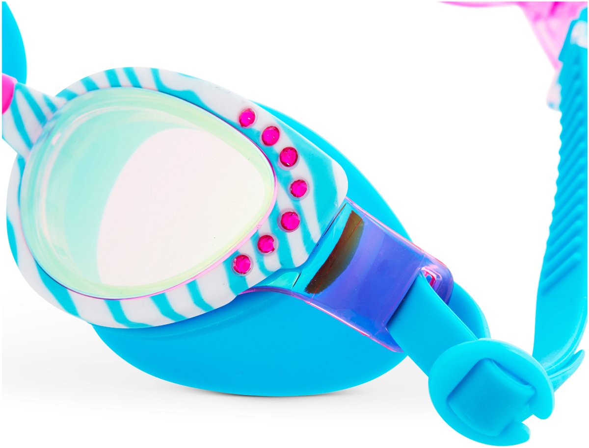 Bling2o zwembril kinderen - cleo - duikbril - anti-fog - uv-protect - blauw