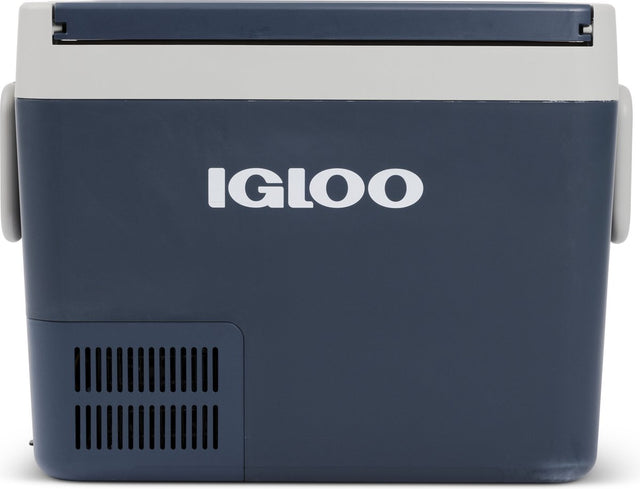 Igloo icf 40 compressor koelbox - 40l - 12 24 230v - blauw-wit