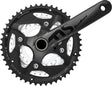 Sturmey-archer europa n.v. sunrace crankstel set fcms50 22-30-40t 175 mm zwart zilver