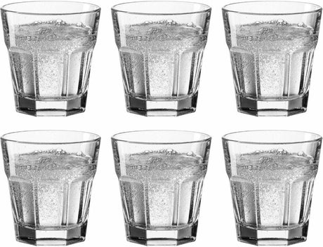 Leonardo rock drinkglas 265ml - set 6