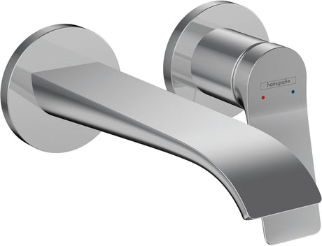 Hansgrohe vivenis inbouw wastafelmengkraan wand voorsprong 192 mm chroom