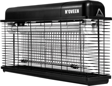 Noveen ikn36 - professional insectenlamp - waterbestendige duurzame bescherming tegen insecten - zwart