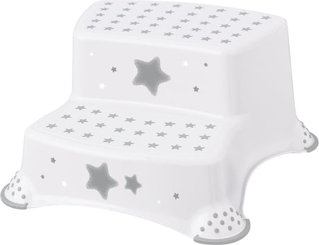 Keeeper stars wit 2 treden opstapje - kleur stars nordic white