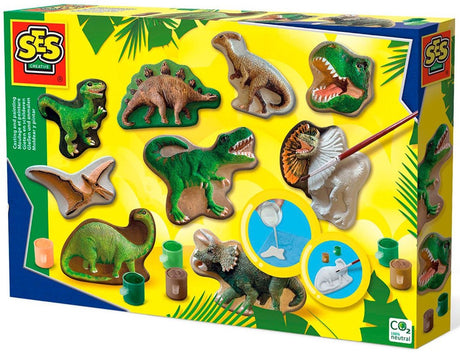 Ses creative ses gips gieten en schilderen - dinowereld